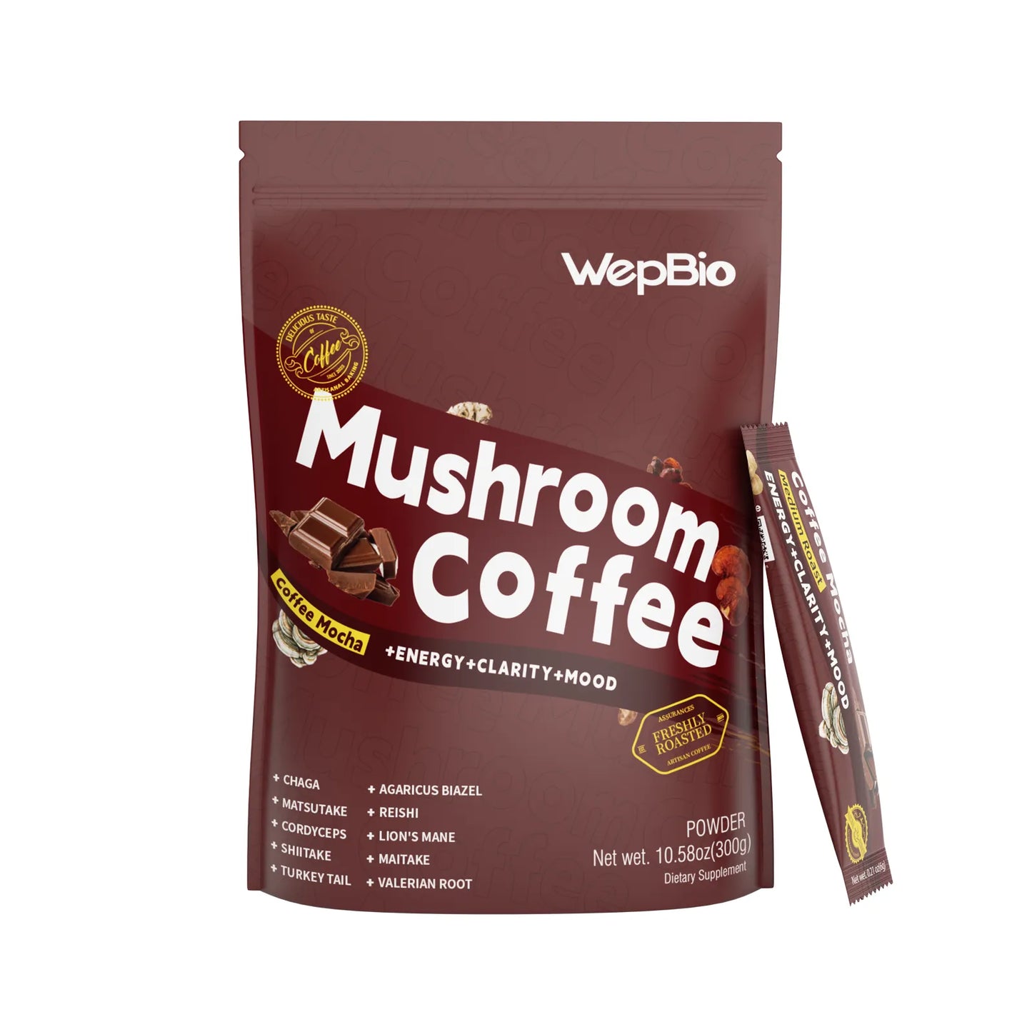 Wepbio Mocha Mushroom Coffee 1