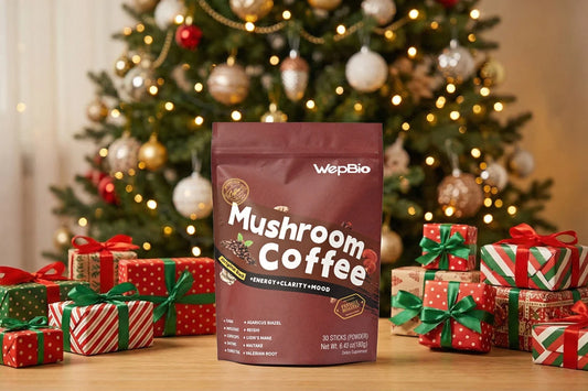 Best Christmas gift mushroom coffee 11 in 1 original black._3