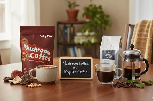 The Ultimate Showdown: Mushroom Coffee vs Regular Coffee – Which Brew Wins for Your Health?