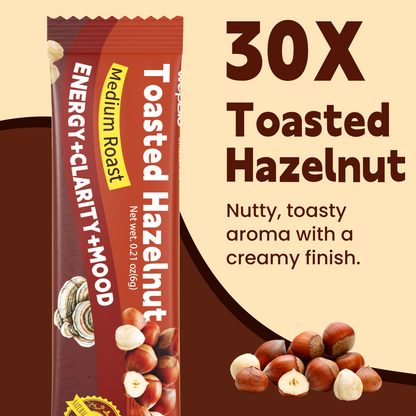 Wepbio 11 in 1 Instant  Mushroom Coffee-Hazelnut