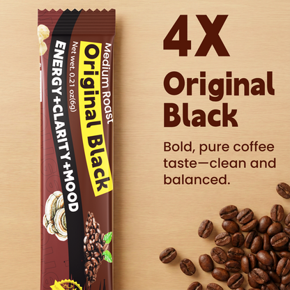 Wepbio 11 in 1 Instant  Mushroom Coffee-Variety Pack-16 Sticks