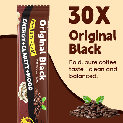 Wepbio 11 in 1 Instant  Mushroom Coffee-Original Black