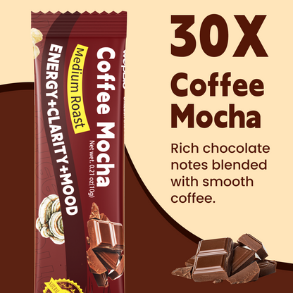 Wepbio 11 in 1 Instant  Mushroom Coffee-Mocha