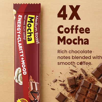 Wepbio 11 in 1 Instant  Mushroom Coffee-Variety Pack-16 Sticks