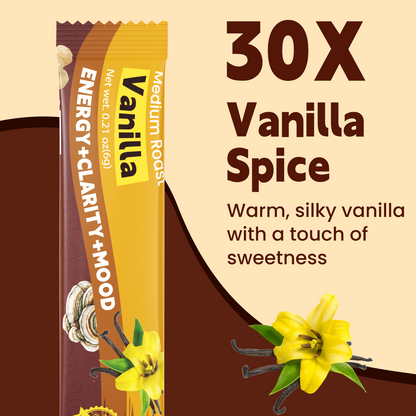 Wepbio 11 in 1 Instant  Mushroom Coffee-vanilla