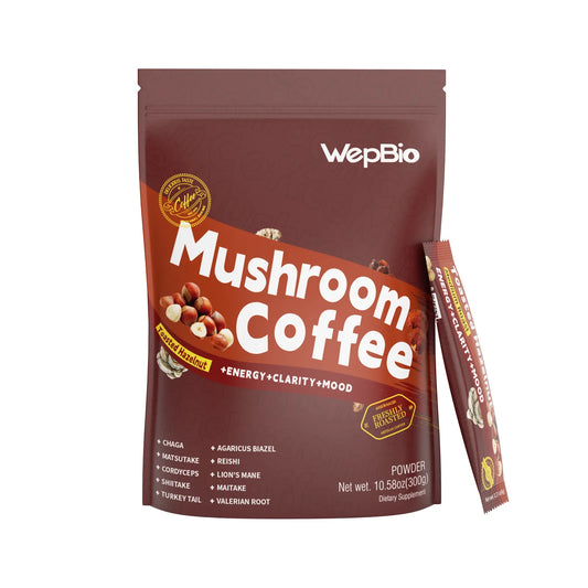 Wepbio Hazelnut Mushroom Coffee 1