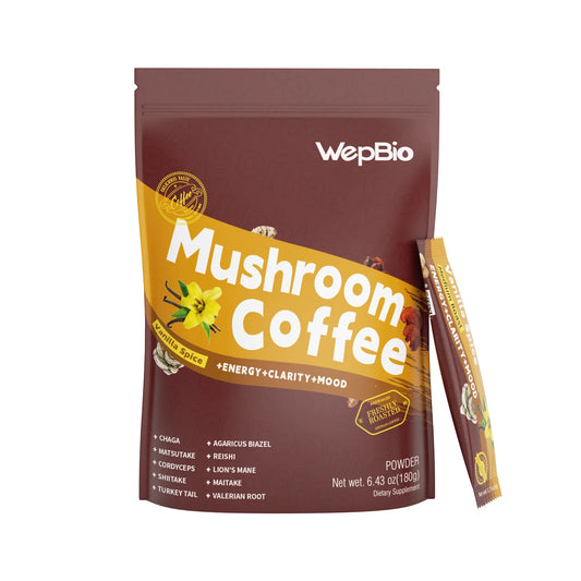 Wepbio Vanilla Mushroom Coffee 1