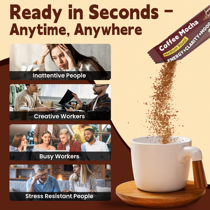 Wepbio 11 in 1 Instant  Mushroom Coffee-Mocha